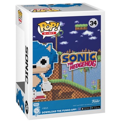 Funko POP! 8-bit: Sonic the Hedgehog Sonic Figure (Target Exclusive)
