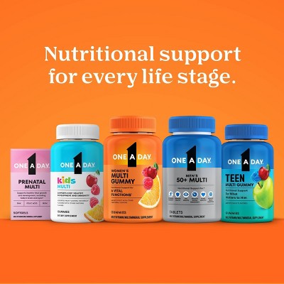 One A Day Multivitamin for Men Over 50 for Immune Health Support - 100ct