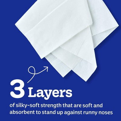 Kleenex Ultra Soft Back To School 3-Ply Facial Tissues - 120ct/4pk