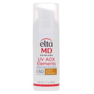 EltaMD UV AOX Elements Broad Spectrum SPF 50 Tinted Face Sunscreen 1.7 oz