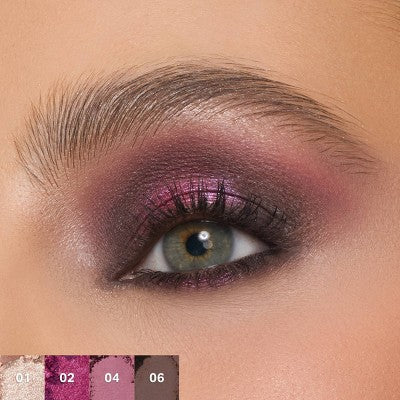Morphe Love Byte Eyeshadow Palette - 7.5g: Pressed Powder, Dark Tones, Light Tones, Medium Tones