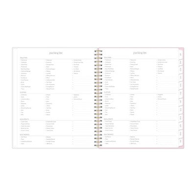 Rhi James for Blue Sky 24 Month Planner Wirebound 8"x10" Clear Multi Cover - Dot