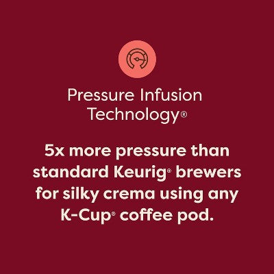Keurig K-Crema Single-Serve K-Cup Pod Coffee Maker
