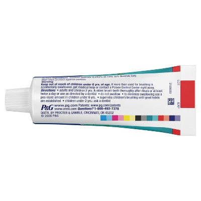 Crest + Scope Complete Whitening Toothpaste Minty Fresh - Trial Size - 2.7oz