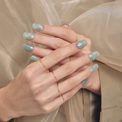 Ohora Gel Nail Design Starter Set - Emerald Whispers - 30ct