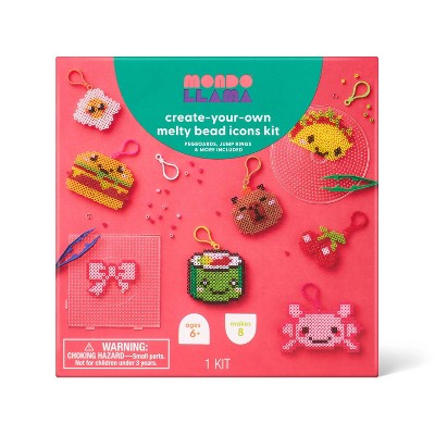 8ct Melty Beads Characters Craft Activity Kit - Mondo Llama