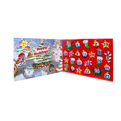 Pokemon Deluxe Holiday Calendar 2024 Battle Figure Pack