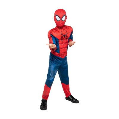 Marvel Kids' Spider-Man Classic Costume Apparel Set S (LOCAL PICKUP ONLY)
