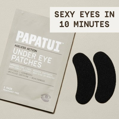 Papatui Ageless Action Technology Under Men's Eye Patch Unscented for Sexy Eyes - 6ct