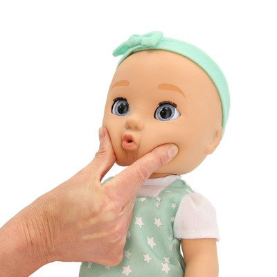 Be Loved Babies Sam 15" Realistic Baby Doll, Blue Eyes, Kids 18M+: Articulated Plastic Toddler Play Doll