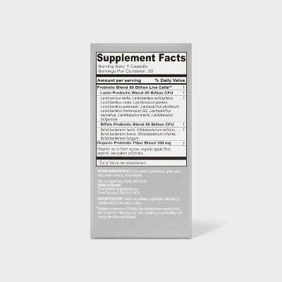 Critical Care Probiotic Capsules - 30ct - up&up