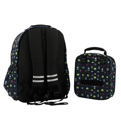 JWorld Duet Kids' 18" Backpack with Detachable Lunch Box - Game