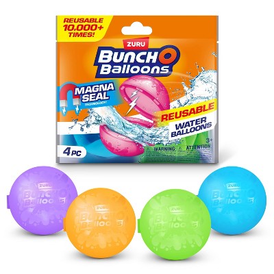 Bunch O Balloons Reusable Water Balloons - 4pk