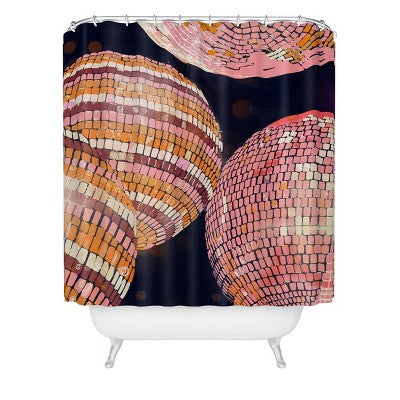 Disco Balls Shower Curtain by Gigi Rosado - society6
