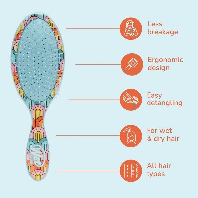 Wet Brush Original Detangling Hair Brush - Endless Summer Rainbow - Limited Edition