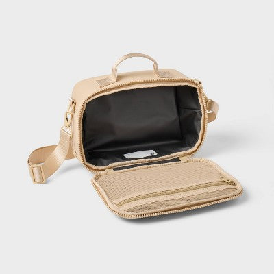 Faux Neoprene Lunch Tote Bag - All In Motion Cream