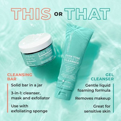 Urban Skin Rx Even Tone Gentle Gel Face Cleanser - 4 fl oz