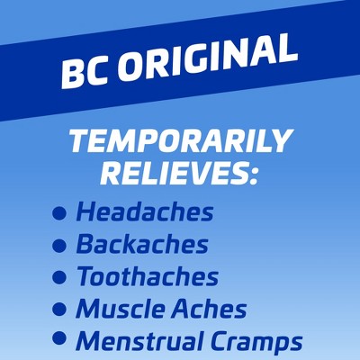 BC Powder Headache & Fast Pain Relief Powder with Aspirin (NSAID) - 50ct