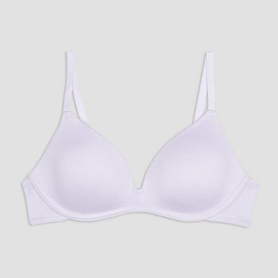 Maidenform Girls' Microfiber Underwire Bra - White 36A