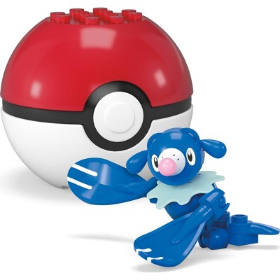 MEGA Pokemon Poplio Building Toy Kit Poseable Action Figure 24pc
