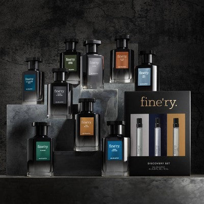 fine'ry. Men's Eau De Cologne - Two Billion - 2 fl oz: Paraben-Free, Phthalate-Free, Vegan, Spicy Scent