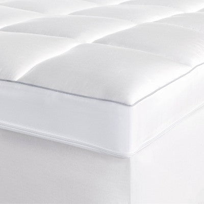 King Premium Cooling 4" Dual Layer Memory Foam Mattress Topper - Casaluna (LOCAL PICKUP ONLY)