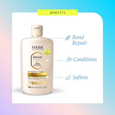 Hask Repair Series Bond Building Rinse-Out Deep Conditioner - 8 fl oz