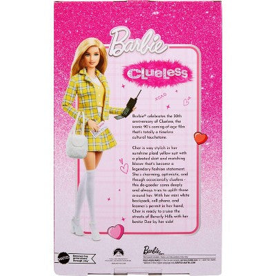 Barbie Signature Clueless Cher Collector Doll with Yellow Plaid Suit