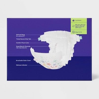 Disposable Overnight Diapers - Size 3 - 66ct - up&up