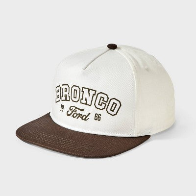Boys' Bronco Flat brim Hat - White