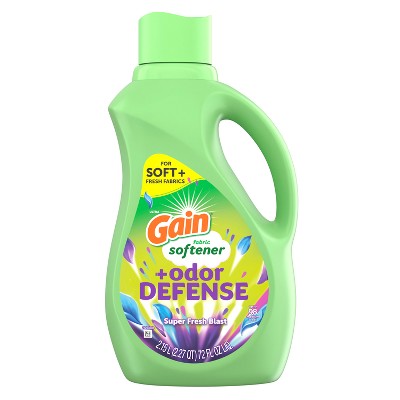 Gain Superfresh Blast Liquid Fabric Softener - 72oz