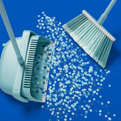 Floor Broom with Standing Dust Pan - up&up (LOCAL PICKUP ONLY)