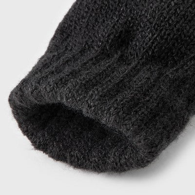 Baby Faux Shearling Hat and Mitten Set - Cat & Jack Gray 6-12M