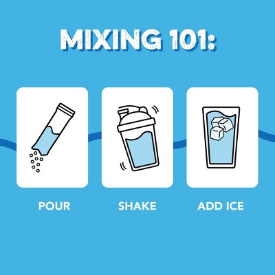 Clean Simple Eats Clear Protein Powder - Blue Bahama - Whey Isolate Protein - 20g Protein - 1.01oz/1 Stick