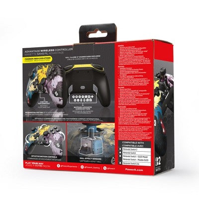 PowerA Nintendo Switch 2 Advantage Wireless Controller Pokemon: Mega Evolutions