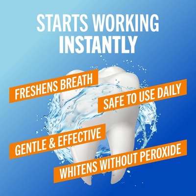 TheraBreath Whitening Mint Mouthwash - Dazzling Mint - 33.8 fl oz