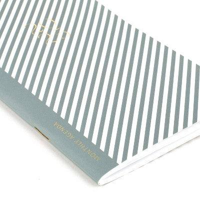 Sugar Paper Essentials 2025-26 Monthly Planner 3.75"x6.25" Deep Green: Adult Agenda, Non-Toxic, Acid-Free, Rounded Corners