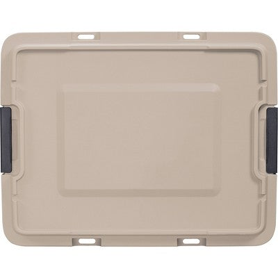 Hefty MAX PRO Storage Tote 18 Gallon - Stone (LOCAL PICKUP ONLY)