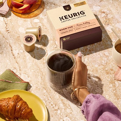 Keurig Coffee Collective Warm Hug Caramel Spice Medium Roast K-Cup Coffee Pods - 8ct