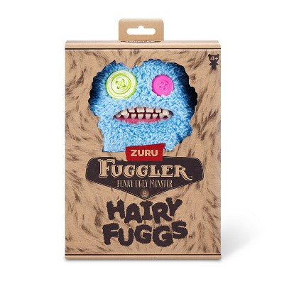 Fuggler 9" Hairy Fuggs Sasquoosh Tuft Blue Stuffed Animal