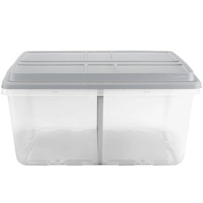 Hefty 98.5qt Hi-Rise Clear Divided Storage Container (LOCAL PICKUP ONLY)