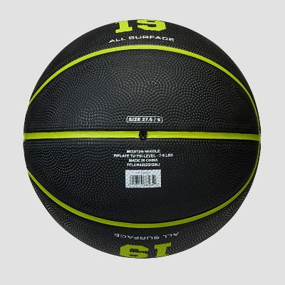 Champion Downtown Basketball 27.5" - Black/Yellow