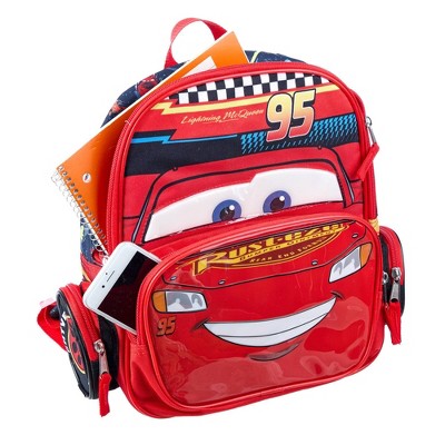 Disney Kids' Cars 12" Backpack - Red