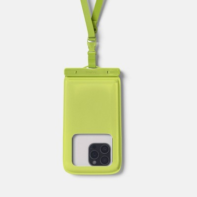 Waterproof Phone Pouch - heyday Pastel Lime