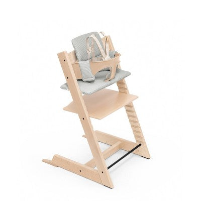 Stokke Tripp Trapp Classic High Chair Cushion 2, Made with Organic Cotton - Nordic Gray