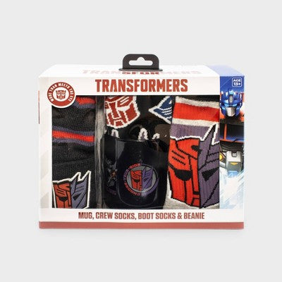 Special Thanks Men's Transformers Holiday Bundle Socks - 6-12