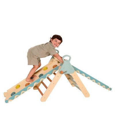 B. toys WonderClimber - 3pc Wooden Triangle Climber (LOCAL PICKUP ONLY)