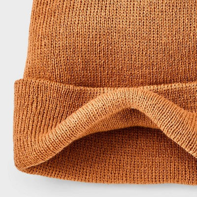 Baby Value Beanie - Cat & Jack Brown 12-24M