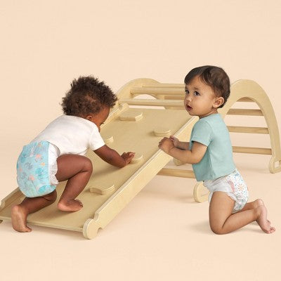 The Honest Company Clean Conscious Disposable Diapers - Ocean Bottoms & Chilly Cheeks - Size 3 - 62ct