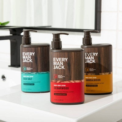 Every Man Jack Daily Hydration Sea Salt Body Lotion - 13.5 fl oz